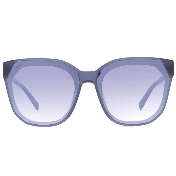 Diff Eyewear | Accessories | Diff Gia Sunglasses Hazy Sapphire Grey ...